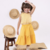 CREPE AMARELO QUADRICULADO 2 PEÇAS CONJUNTO INFANTIL FEMININO CROPPED E SAIA MIDI na internet