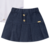 CONJUNTO BODY INFANTIL FEMININO REGATA + SAIA JEANS COM COTTON COLLEGE DE PREGAS - Manulele Roupa Infantil