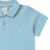 CAMISA POLO INFANTIL MASCULINA PREMIUM MALHA PIQUET COM BORDADO - AZUL BEBÊ - comprar online