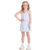 LINHO ECOLOGICO CAQUI CONJUNTO INFANTIL FEMININO CROPPED DE ALÇA + SHORTS SAIA ASSIMÉTRICO - comprar online