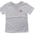 CAMISETA BRANCA INFANTIL MENINO PREMIUM COM BORDADO - BRANCO - loja online