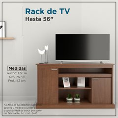 Rack de TV - 1,36m.