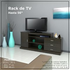 Rack de TV - 1,76 m.