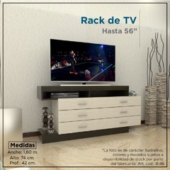 Rack de TV - 1,60 m.