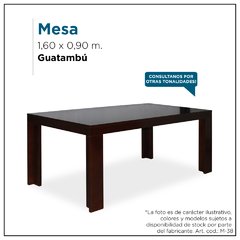 Mesa en guatambú - Mod. M38