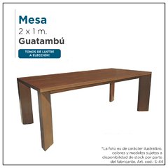 Mesa en guatambú - Mod. M44