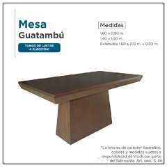 Mesa en guatambú - Mod. M46