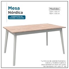 Mesa Nórdica - Mod. S62