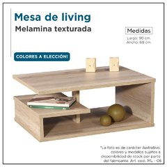 Mesa de living - Mod. ML-06