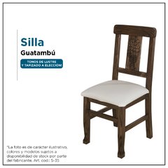 Silla en guatambú - Mod. S35