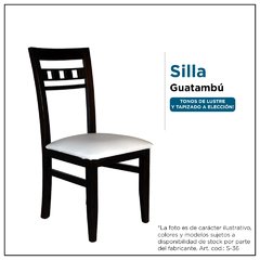 Silla en guatambú - Mod. S36