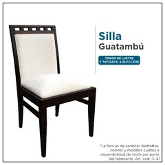 Silla en guatambú (COD. ACB-DAI) - tienda online