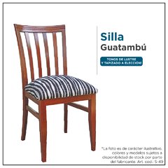 Silla en guatambú (COD. ACB-JLN) - comprar online