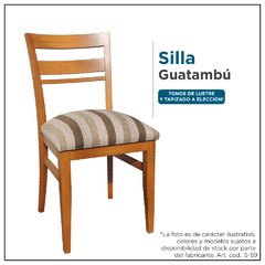 Imagen de Silla en guatambú - Mod. S59