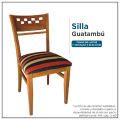 Silla en guatambú - Mod. S60