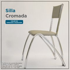 Silla cromada - Mod. S63