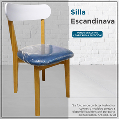 Silla Escandinava (cod. PRG-GNV) - Corradi Hogar