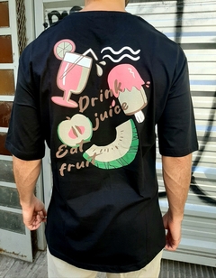 REMERA OVER DRINKS - comprar online