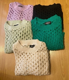 sweater calado - tienda online