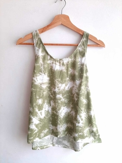 MUSCULOSA BATIK GREEN en internet