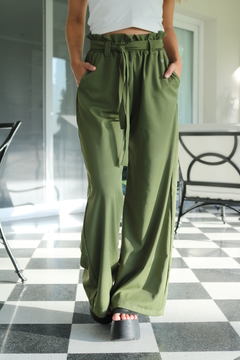 Pantalón wide leg liviano - tienda online