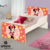 Cama Infantil Adesivada da Minnie Pronta Entrega com Proteção Lateral