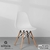 Cadeira Eames Eiffel Base de Madeira Or Design - 1102 B na internet