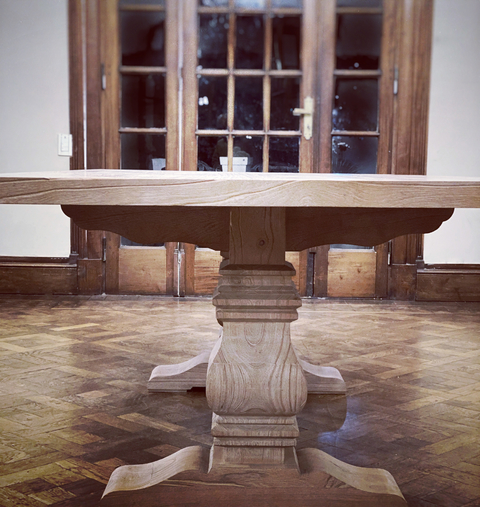 mesa Restoration - madera Maciza