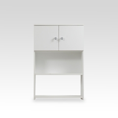 Mueble sobre inodoro colgante organizador y botiquín (blanco) - Koa