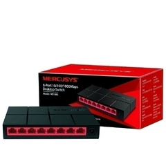 Switch Mercusys 8 Portas 10/100/1000Mbps Gigabit MS108G