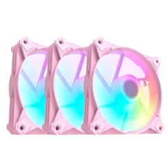 Kit Fan MotoSpeed 3 em 1 120MM A-RGB Rosa