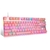 Teclado MotoSpeed USB Gamer Mecânico CK82 Rosa, Leds RGB, Switch Outemu Blue - comprar online