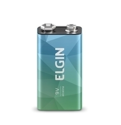 Bateria Elgin 9V Alcalina C/1 (82158)