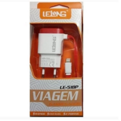 Carregador Lelong Universal Lightning 2 Saídas USB - LE-520P