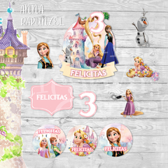 Diseño - Anna y Rapunzel