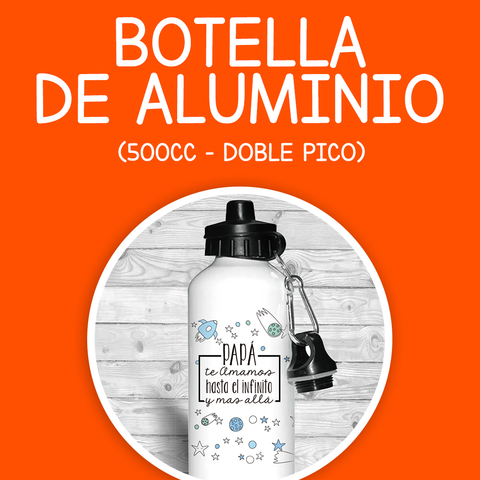 Botella Hoppy de aluminio - Día del Padre