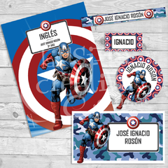 Diseño Capitán América (VC13)