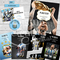 Diseño Messi Campeón del Mundo (VC145) - comprar online