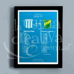 Cuadro Final de Fútbol - 30x40cm - tienda online