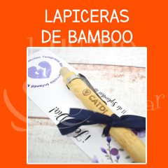 Lapiceras de Bambú
