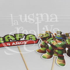 Toppers Tortugas Ninja