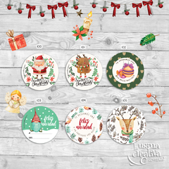 Stickers Navideños 1