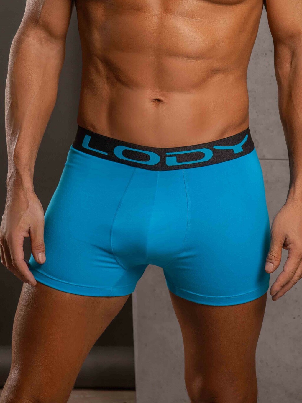 Boxer Lody Men Art. 742 Algod n y lycra liso con elastico visible