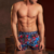 Boxer Lody Men Algodón y lycra estampados con elástico visible T. S al 3XL