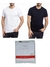 Pack x2 Remera Eyelit Art. 4482 Manga Corta Cuello Redondo T. S al 4XL (1 blanca y 1 negra)