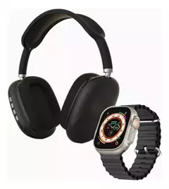 RELOJ SMART + AURICULARES INALAMBRICOS P9 ULTRA 3