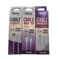 CABLE USB DINAX 5.1A 2 METROS