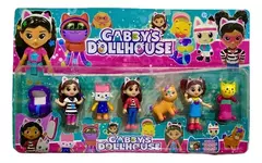 MUÑECOS GABBY'S DOLLHOUSE x7