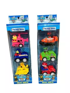 AUTOS PAW PATROL X3