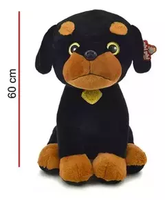 PELUCHE PERRO SENTADO - 60 CM